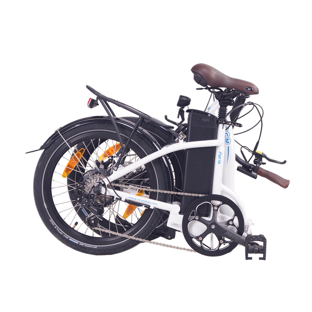 NCM Paris Folding E-Bike, 250W, 36V 15Ah 540Wh Battery, Size 20"