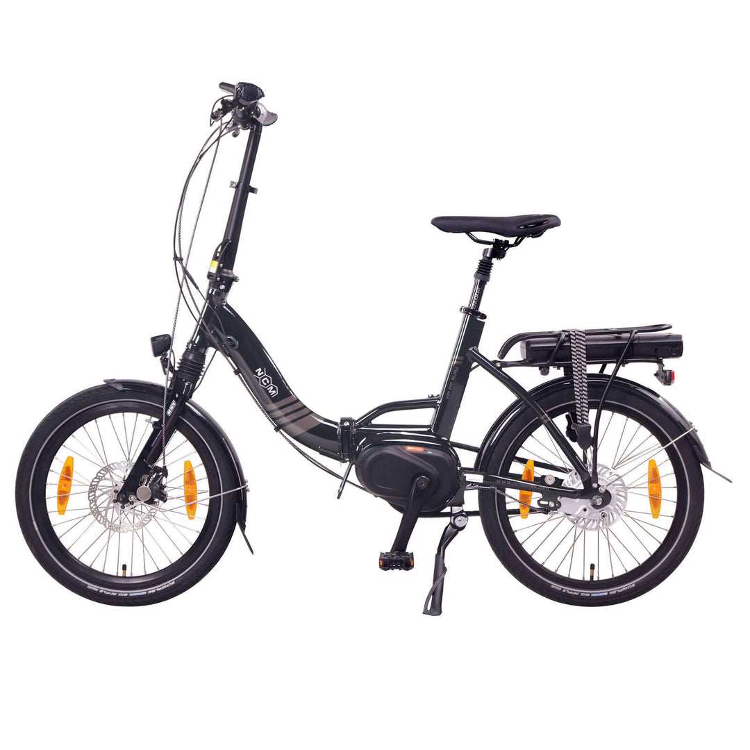 NCM Paris Max N8R Folding E-Bike, 36V 14Ah 540Wh Battery, [Black 20]