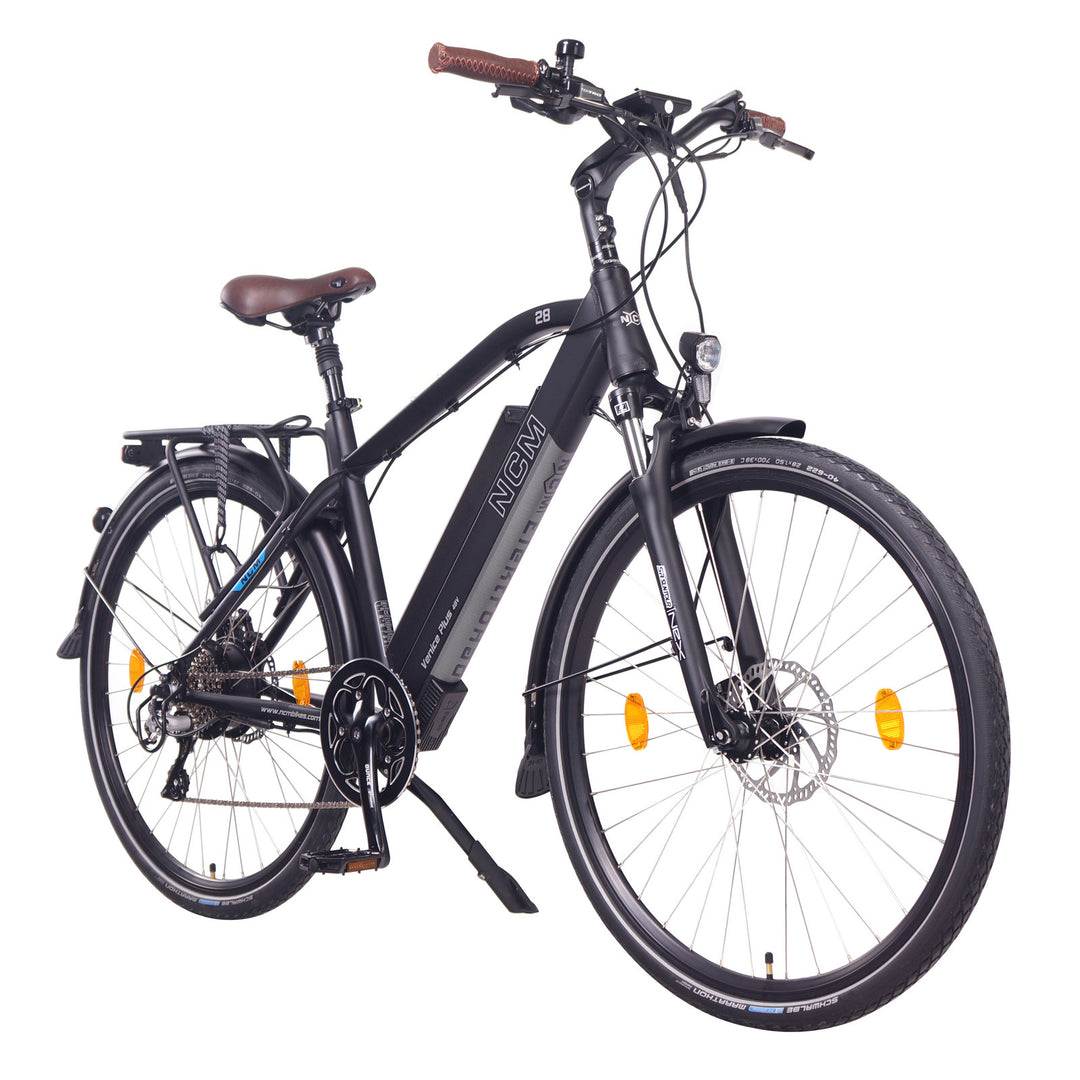 NCM Venice Plus Trekking E-Bike, City-Bike, 250W, 16Ah 768Wh Battery, [Black 28]
