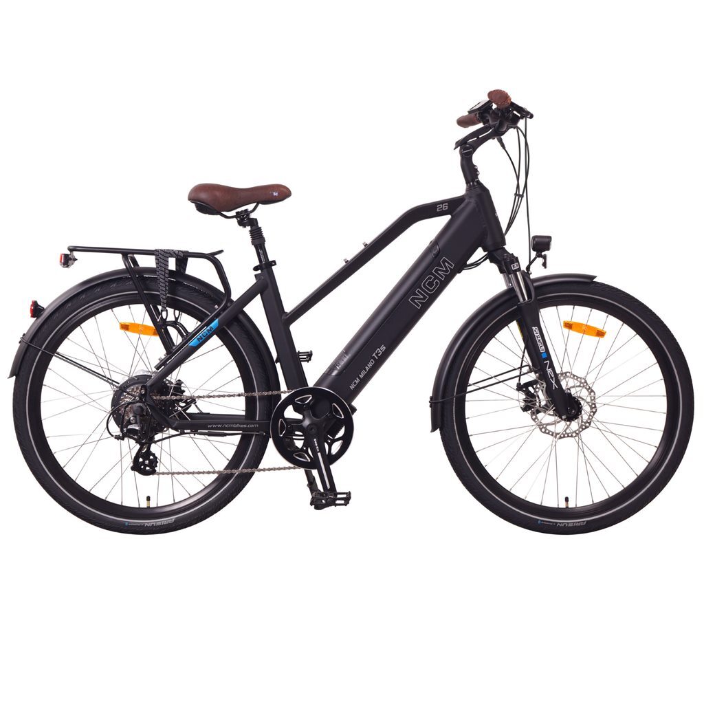 NCM Milano T3 Step Trekking E-Bike, City-Bike, 250W, 48V 12Ah 576Wh Battery