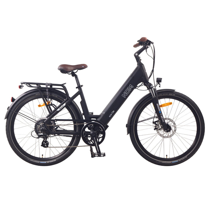 NCM T3S Step-Thru Trekking E-Bike, City Electric Bike, 250W, 48V 12Ah 576Wh Battery