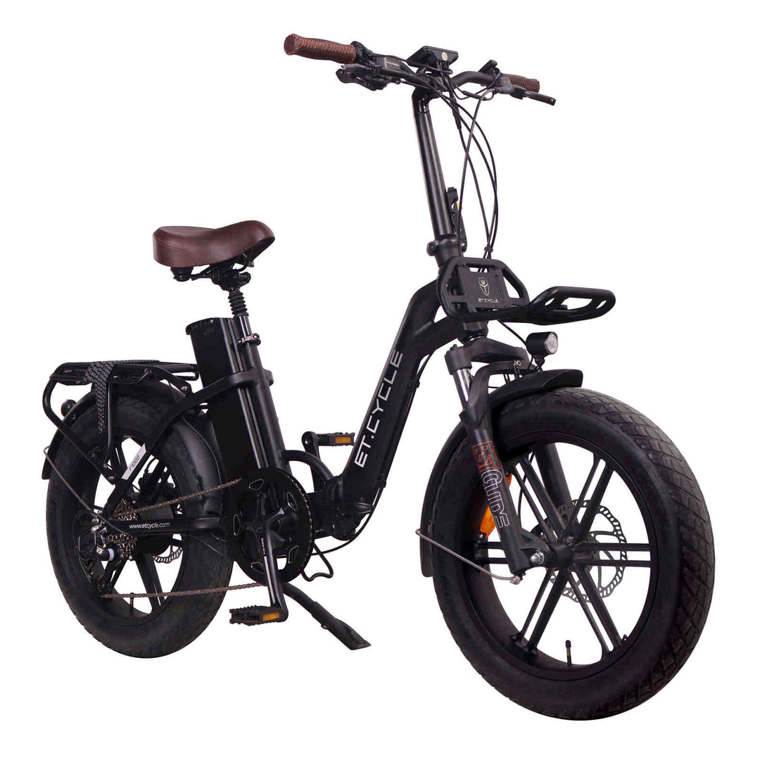ET-CYCLE T1000 Folding E-Bike, 48V 21 Ah , 1008Wh, Hydraulic Brakes