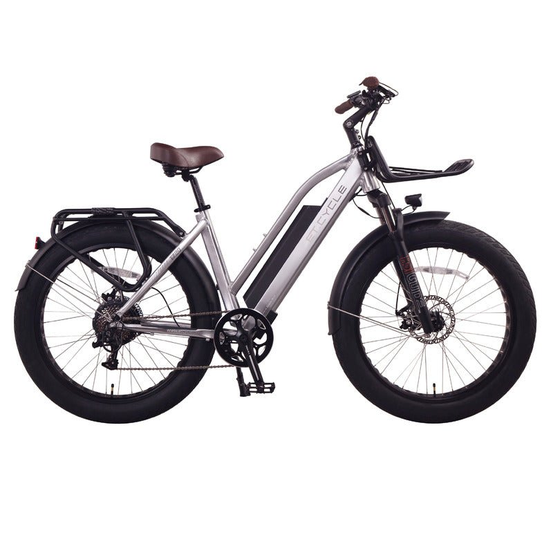 ET.Cycle T720 Step-Thru Fat Trekking E-Bike, 70Nm Torque, 48V 15Ah 720Wh Battery