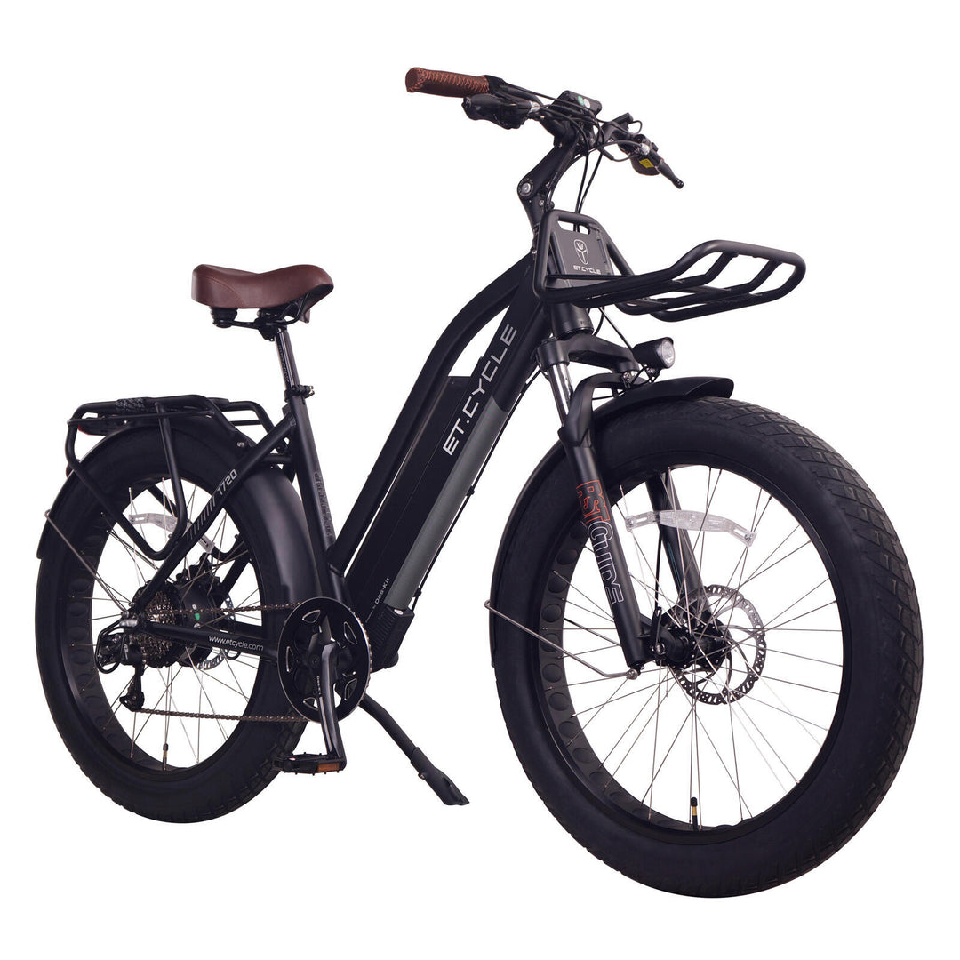 ET.Cycle T720 Step-Thru Fat Trekking E-Bike, 70Nm Torque, 48V 15Ah 720Wh Battery