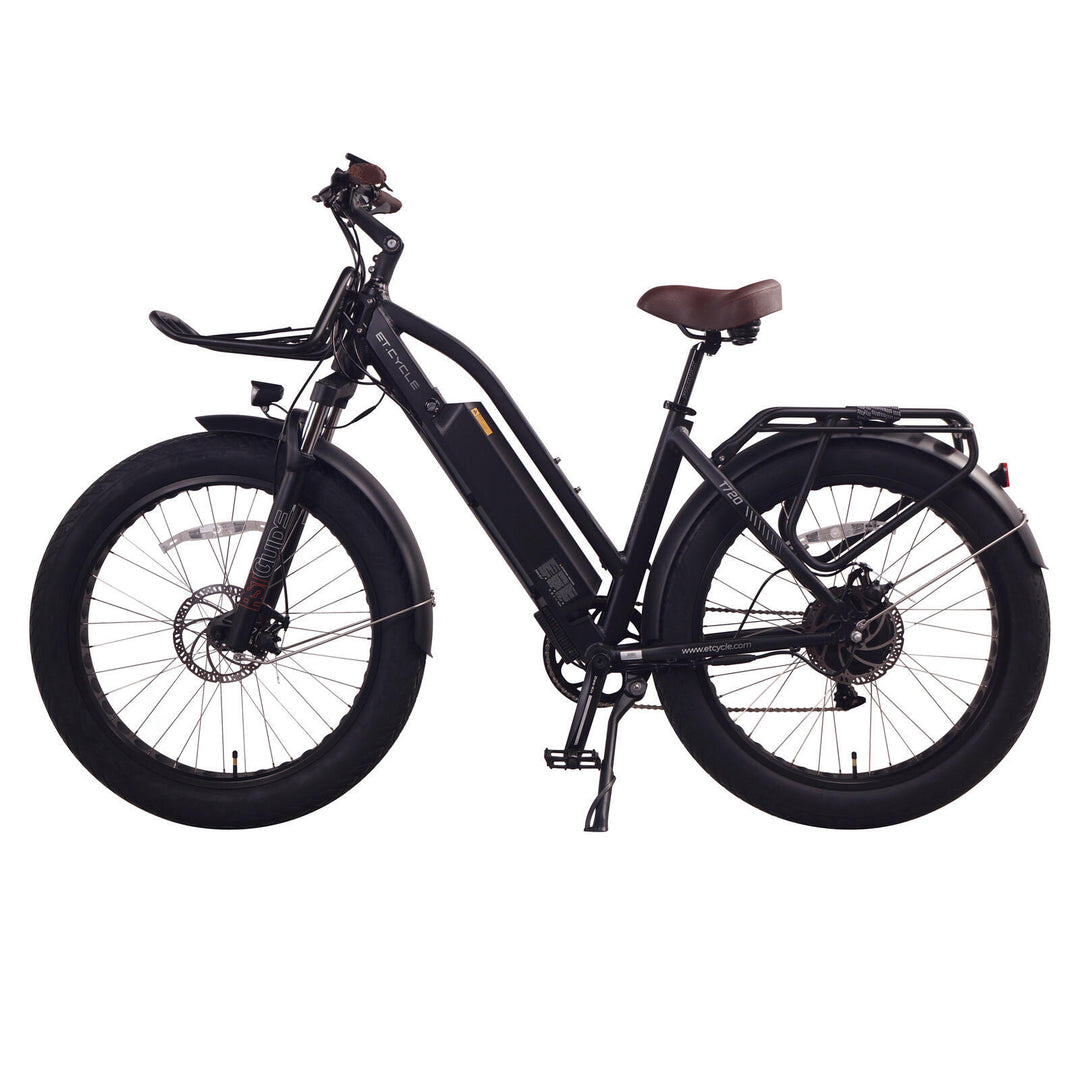 ET.Cycle T720 Step-Thru Fat Trekking E-Bike, 70Nm Torque, 48V 15Ah 720Wh Battery